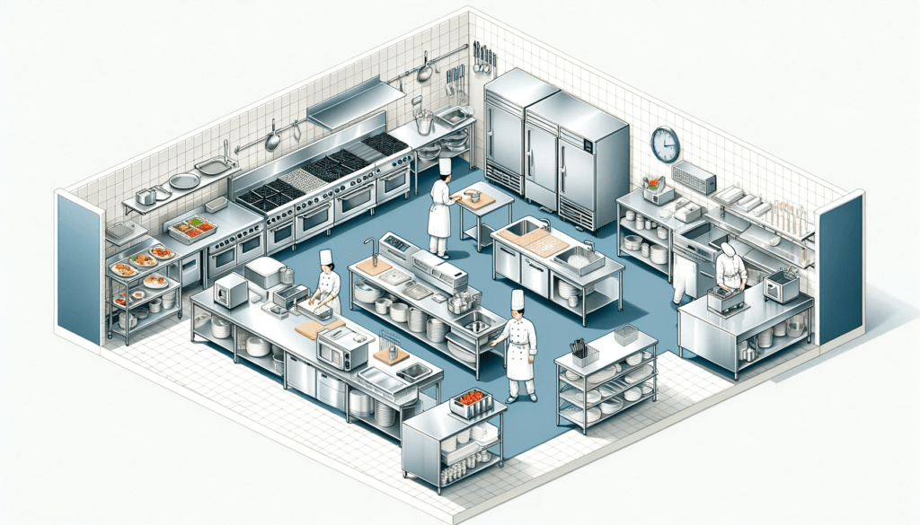 How to set up a commercial kitchen